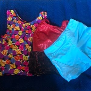 Gymnastics leotards